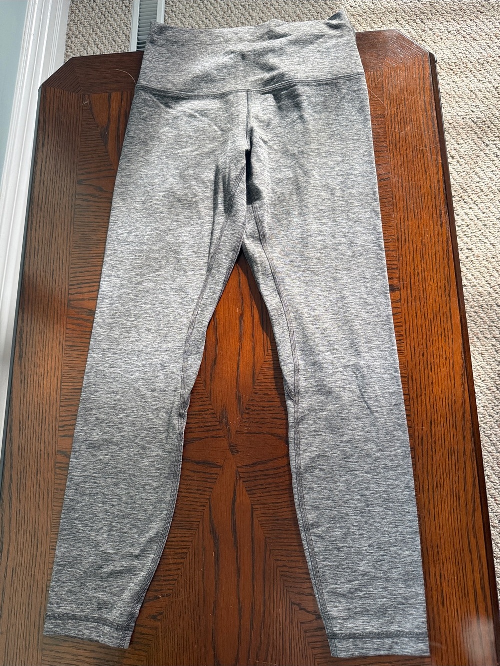 Lululemon Align High-Rise Pant 25” – Heathered Graphite Grey – Size 6